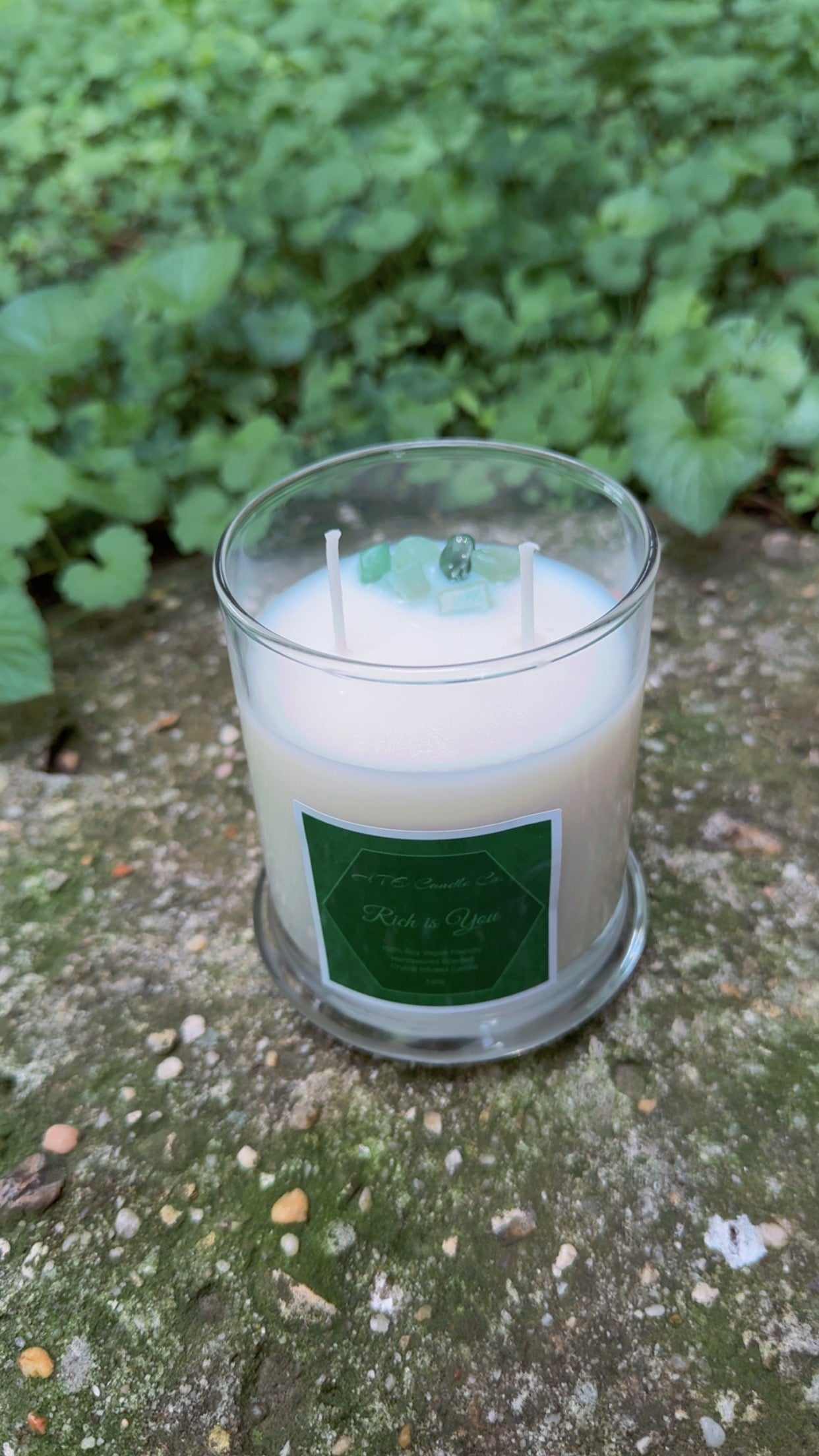 INTENTION “CRYSTALS ONLY” CANDLES