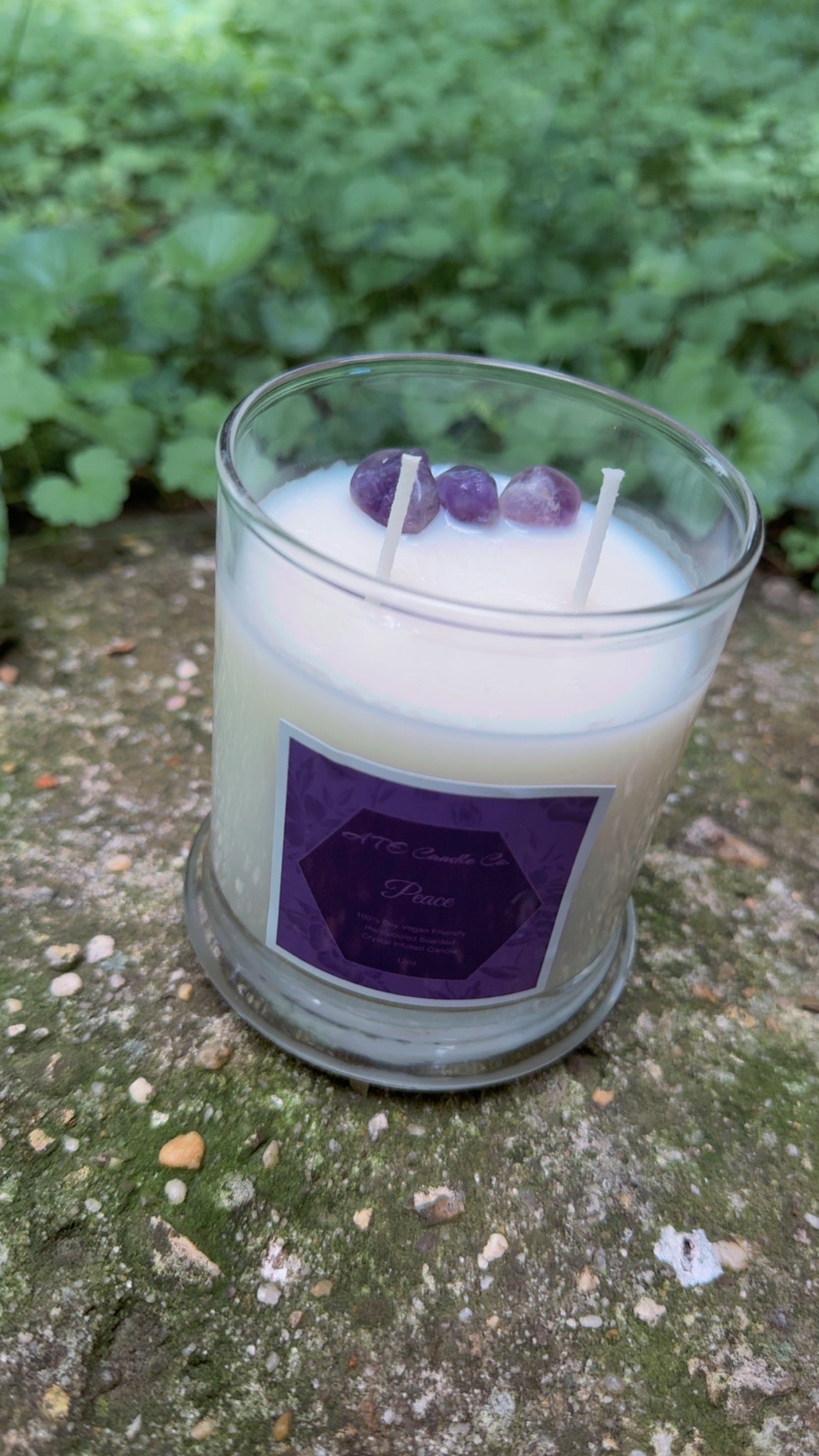 INTENTION “CRYSTALS ONLY” CANDLES