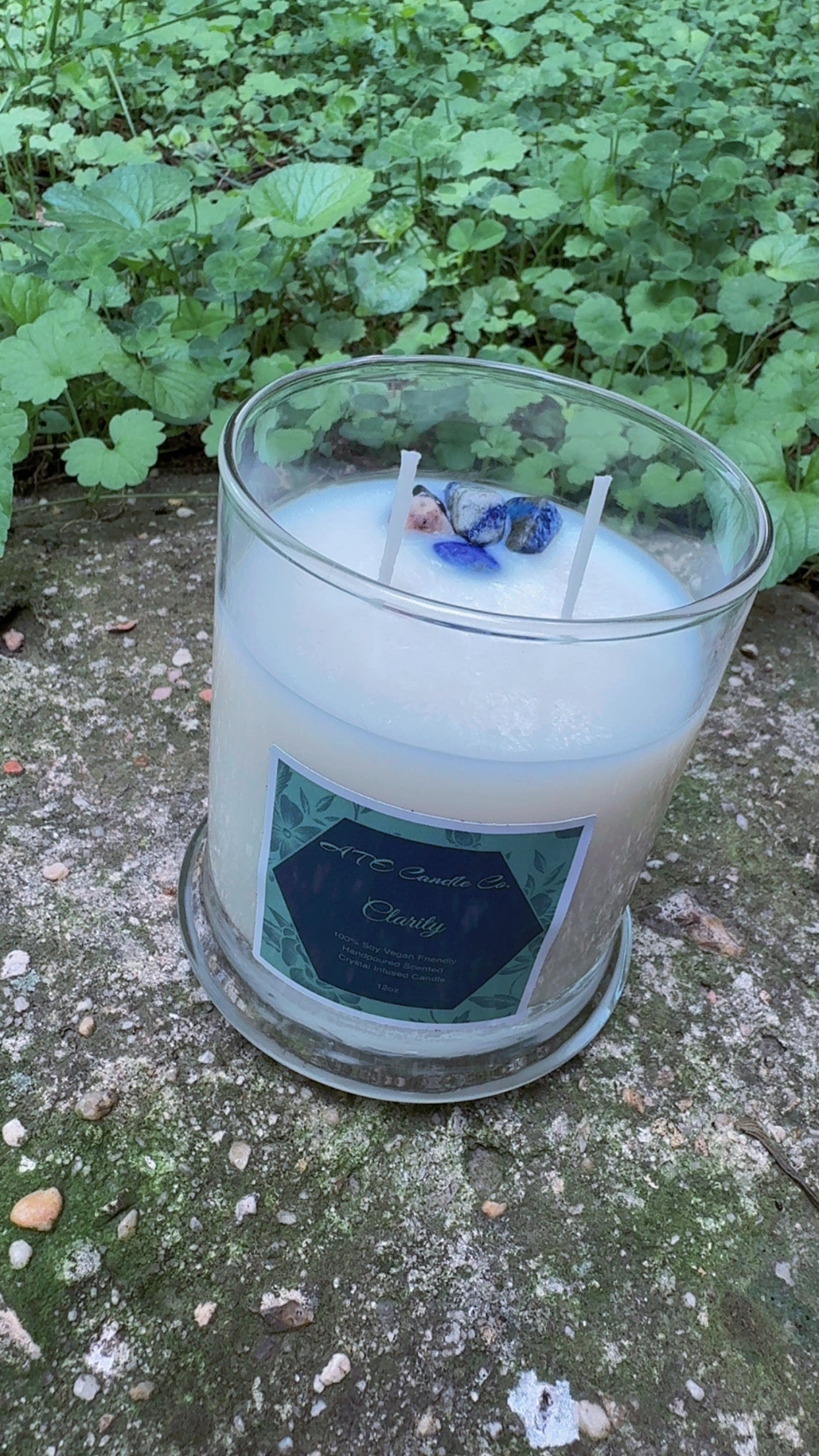 INTENTION “CRYSTALS ONLY” CANDLES